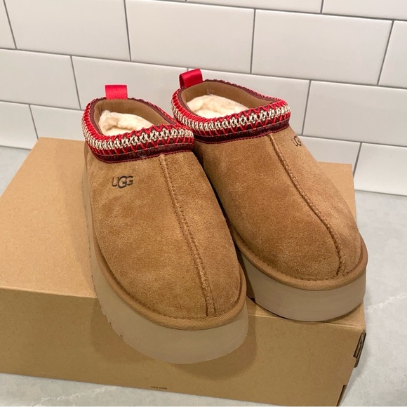 Ugg Tazz Slides / Mules / Slippers Chestnut 8 - Picture 6 of 10
